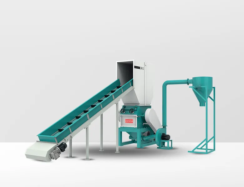 Plastic recycling machine